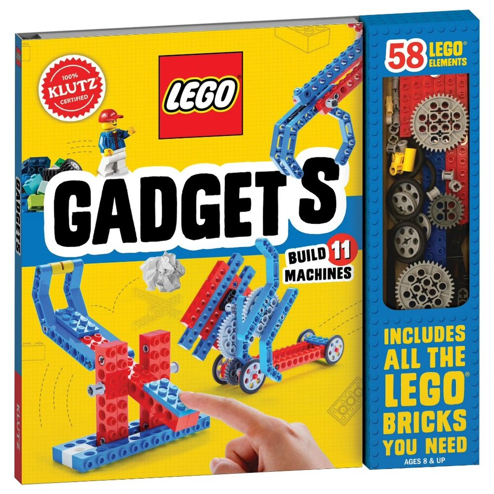Klutz LEGO Gadgets 821963 Building Kit Book (58 Pieces)